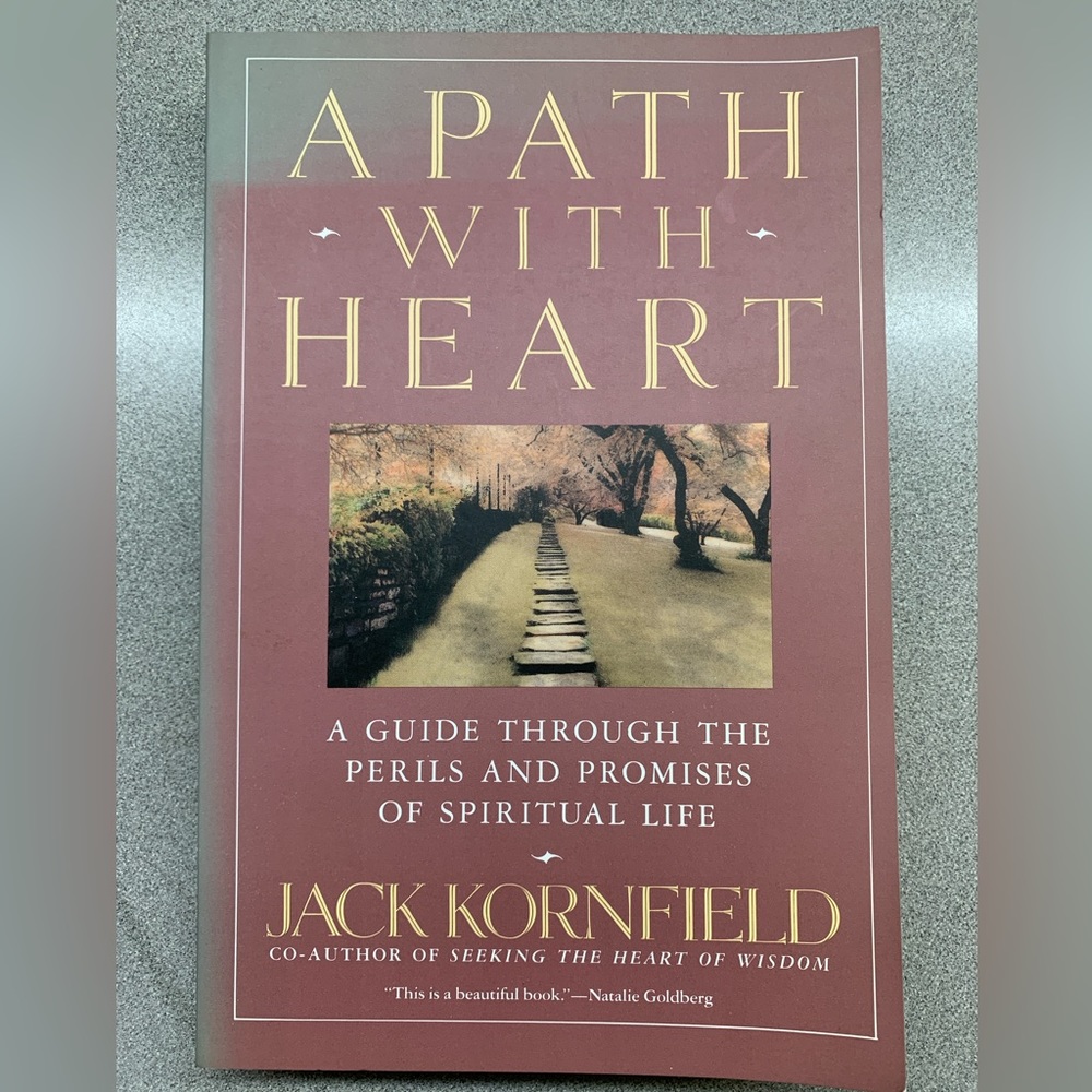 book-Jack Kornfield- A path with heart-spiritual life-meditation-yoga